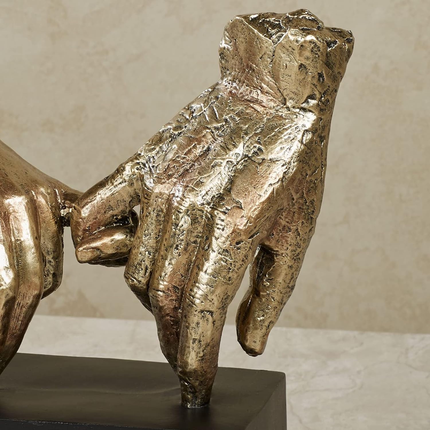 Gold Hands Table Sculpture