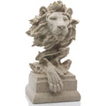 Sandstone Lion Collectible Statue